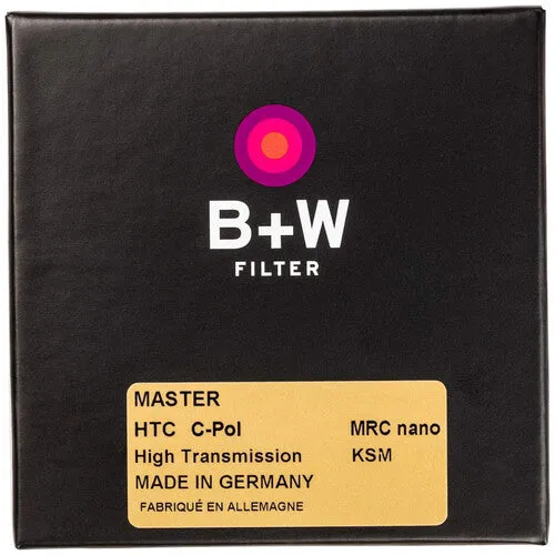 B W 58mm MASTER High Transmission Circular Polarizer MRC Nano Filter