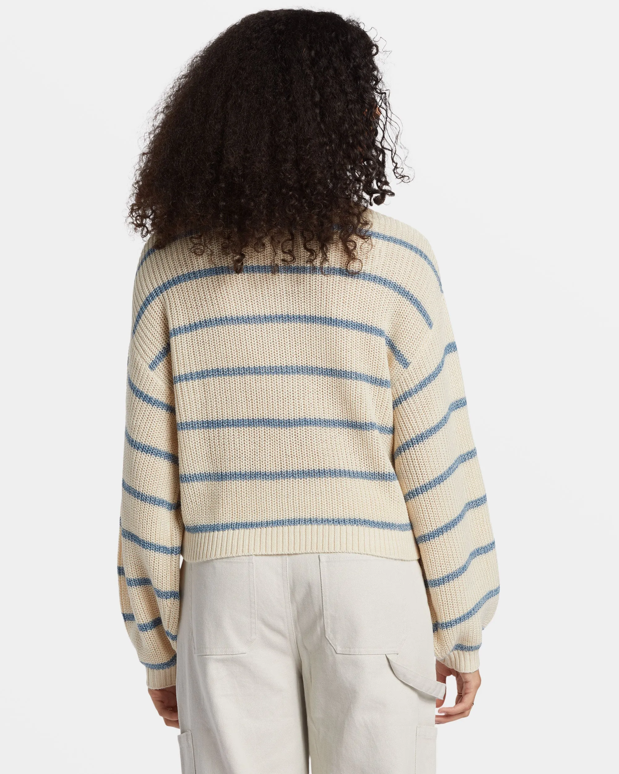 Changing Tides Pullover Sweater - Blue Shadow