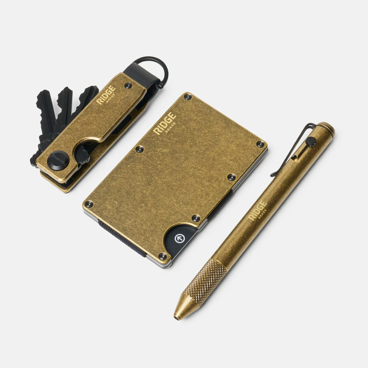 Daily Writer Kit - Brass